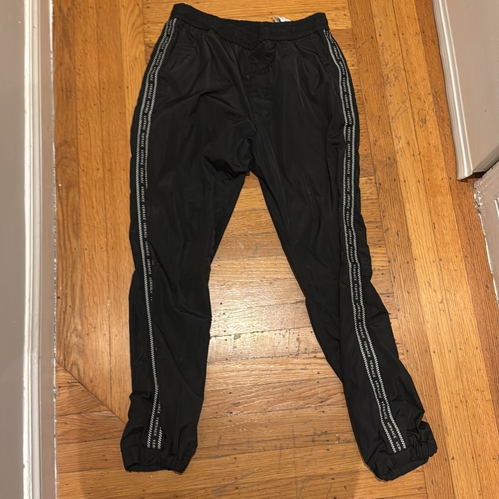 Versace Nylon Logo Track Pants unisex